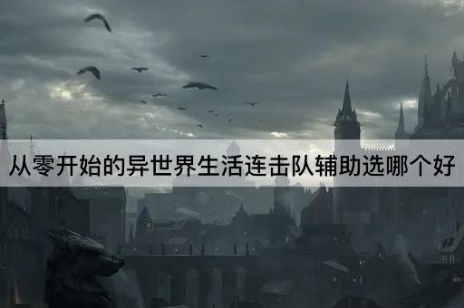 从零开始的异世界生活连击队辅助选哪个好