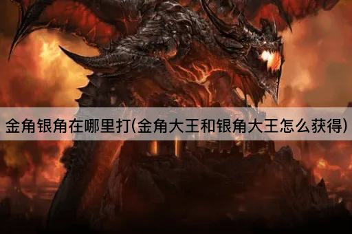 金角银角在哪里打(金角大王和银角大王怎么获得)